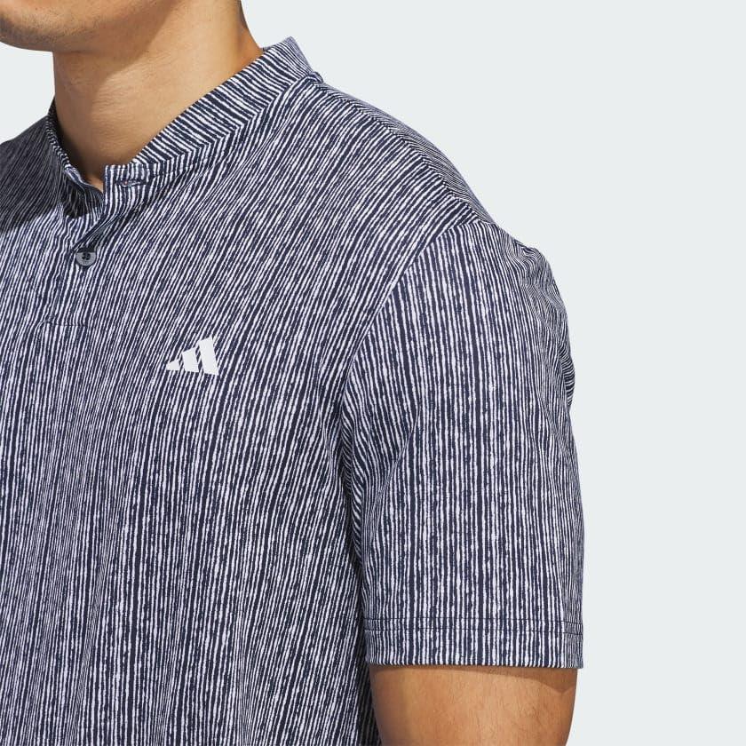 image:imageAdidas Mens Ultimate365 Printed Golf Polo ShirtCollegiate NavyWhite