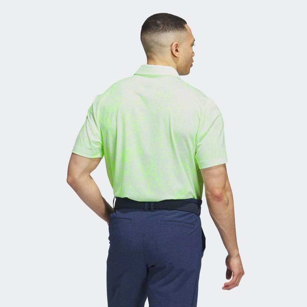 image:imageAdidas Mens Ultimate365 Printed Golf Polo ShirtWhite