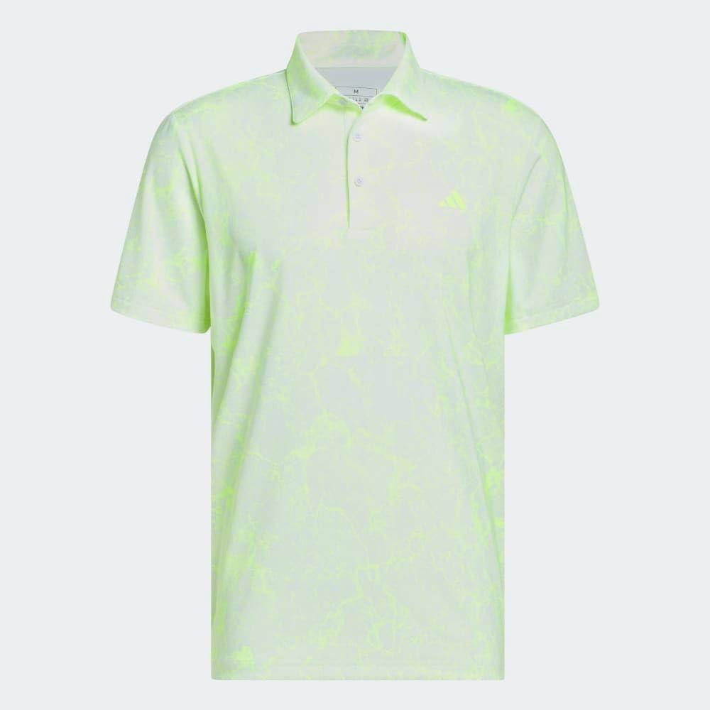 image:imageAdidas Mens Ultimate365 Printed Golf Polo ShirtWhite