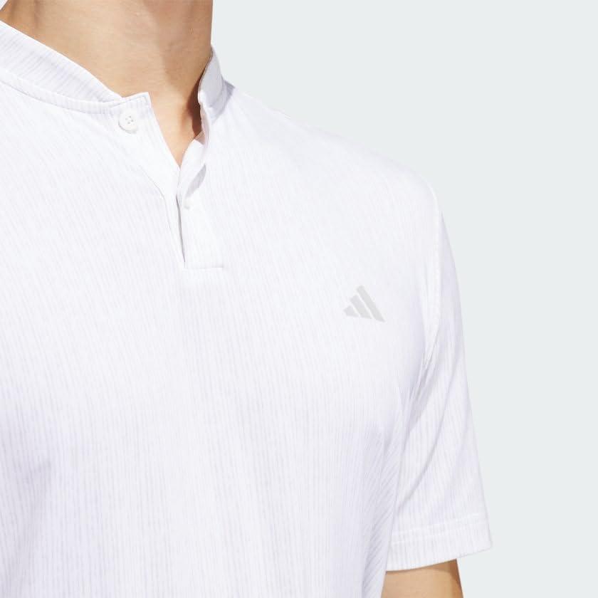 image:imageAdidas Mens Ultimate365 Printed Golf Polo ShirtWhiteGrey Two