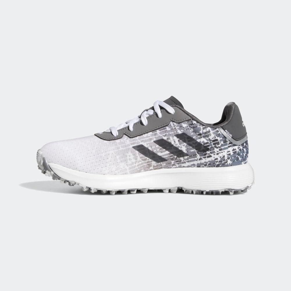 image:imageAdidas UnisexChild S2g Spikeless Golf ShoesFootwear WhiteGrey FourGrey Six