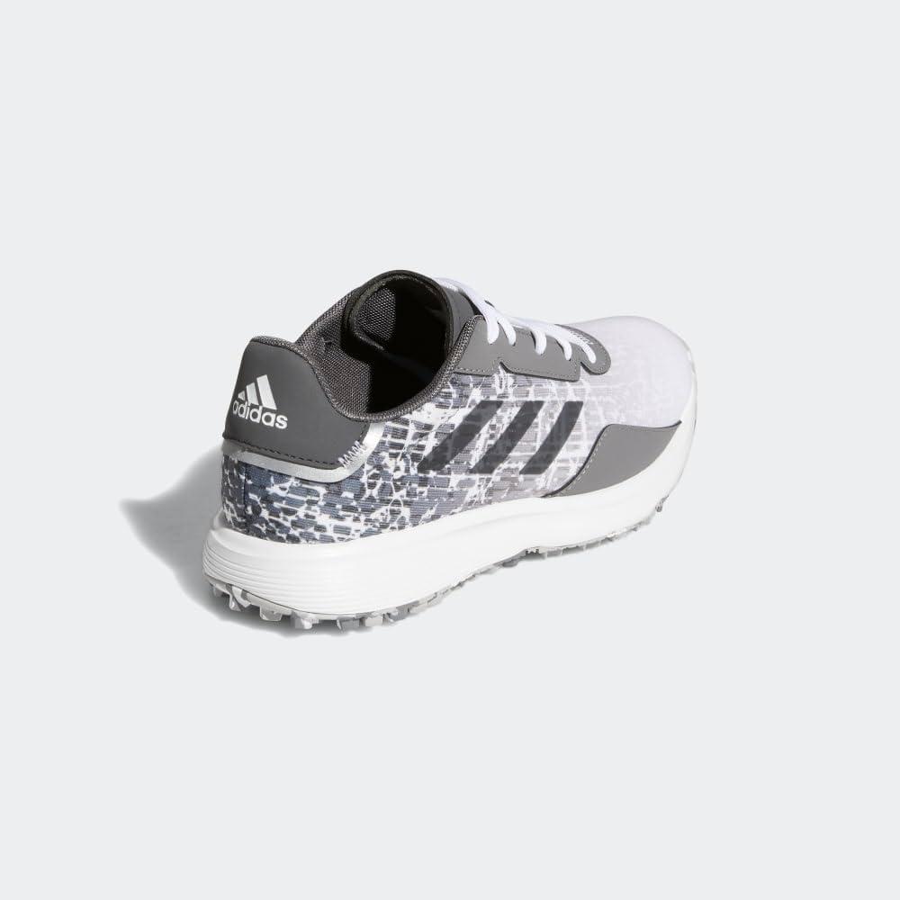 image:imageAdidas UnisexChild S2g Spikeless Golf ShoesFootwear WhiteGrey FourGrey Six