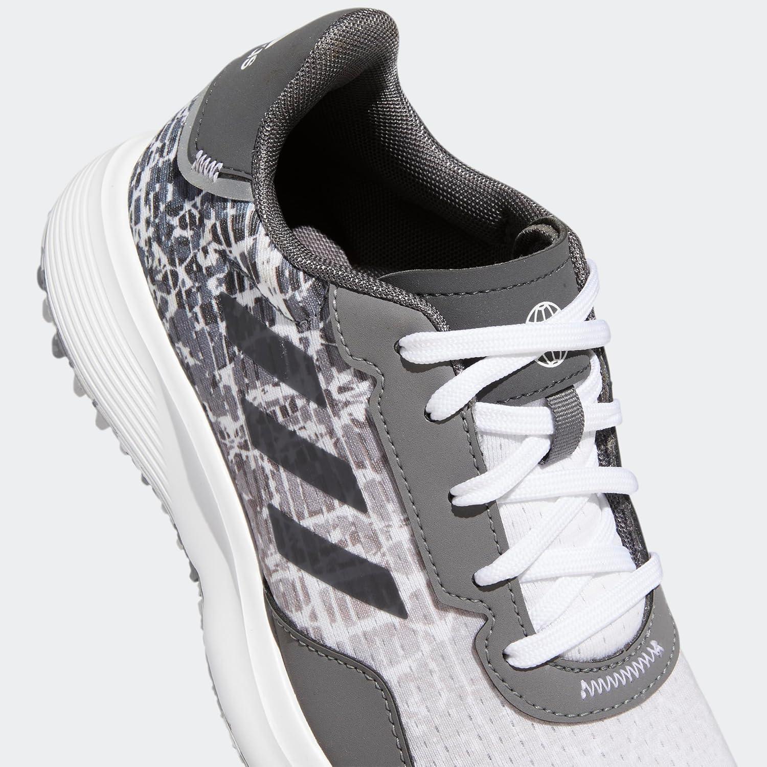 image:imageAdidas UnisexChild S2g Spikeless Golf ShoesFootwear WhiteGrey FourGrey Six