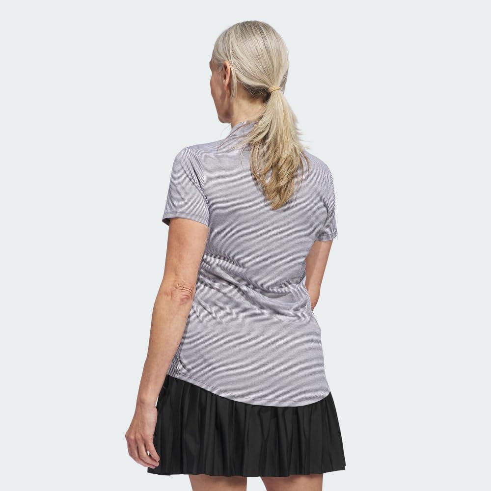 image:imageAdidas Womens Ottoman Short Sleeve Polo ShirtBlack