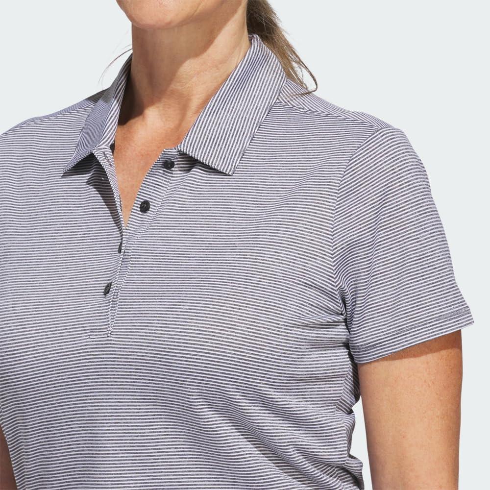 image:imageAdidas Womens Ottoman Short Sleeve Polo ShirtBlack