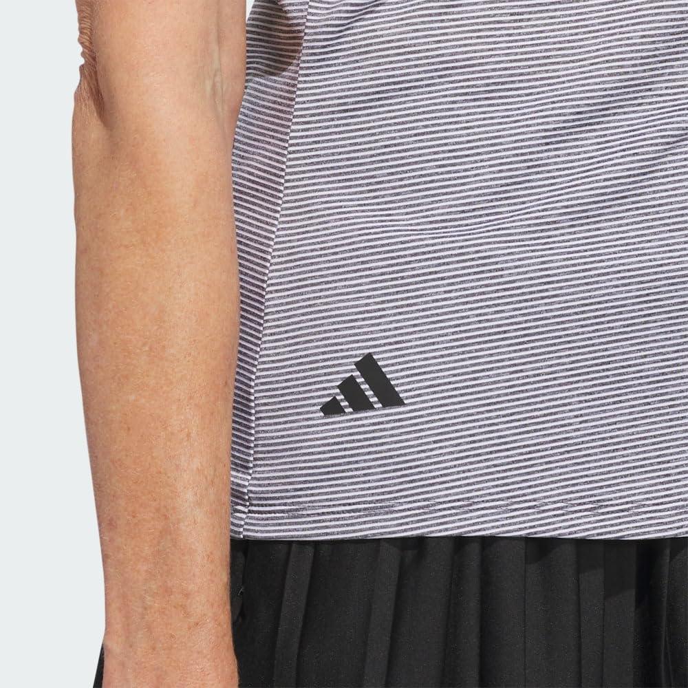 image:imageAdidas Womens Ottoman Short Sleeve Polo ShirtBlack