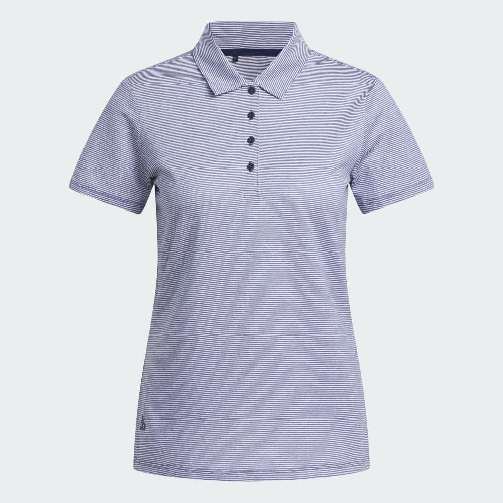 image:imageAdidas Womens Ottoman Short Sleeve Polo ShirtCollegiate Navy