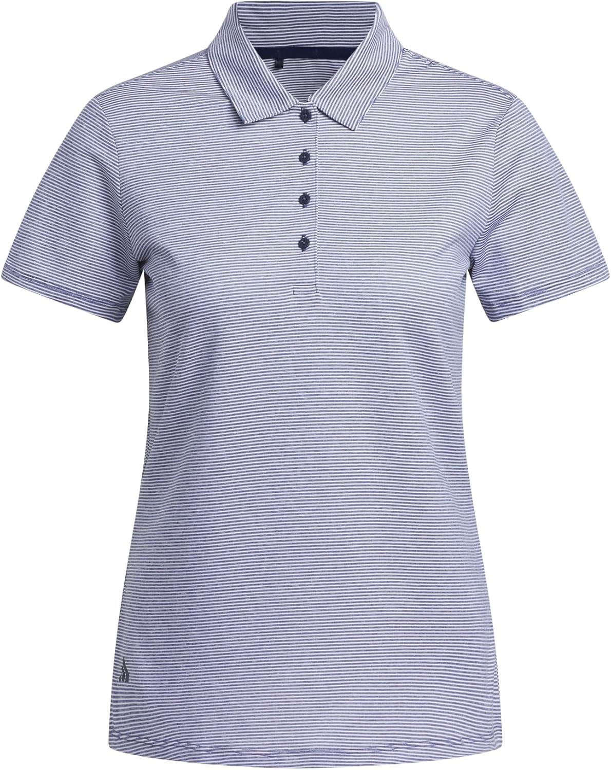 image:imageAdidas Womens Ottoman Short Sleeve Polo ShirtCollegiate Navy