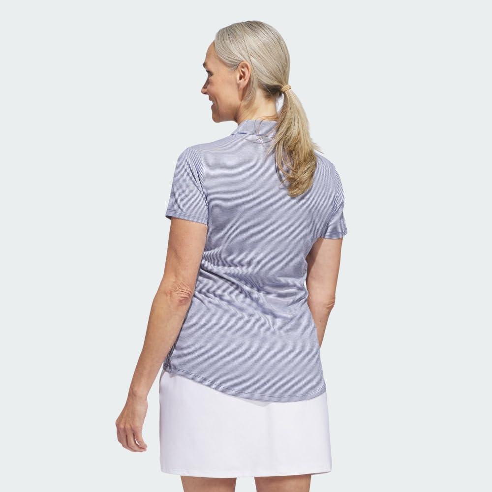 image:imageAdidas Womens Ottoman Short Sleeve Polo ShirtCollegiate Navy