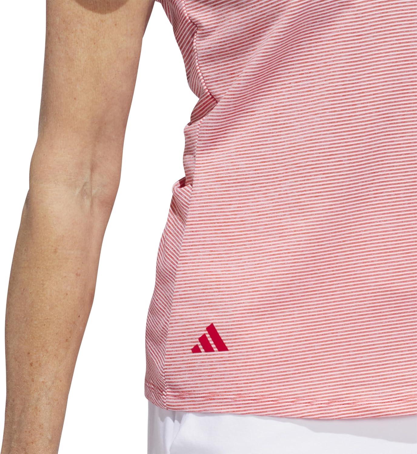 image:imageAdidas Womens Ottoman Short Sleeve Polo ShirtCollegiate Red