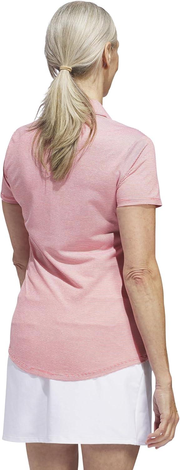 image:imageAdidas Womens Ottoman Short Sleeve Polo ShirtCollegiate Red