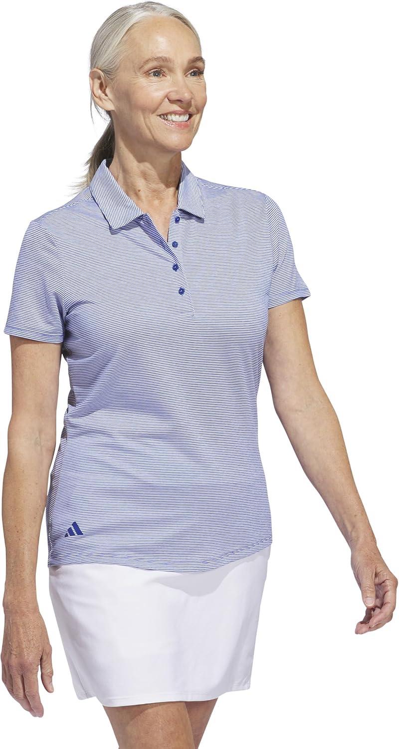image:imageAdidas Womens Ottoman Short Sleeve Polo ShirtCollegiate Royal