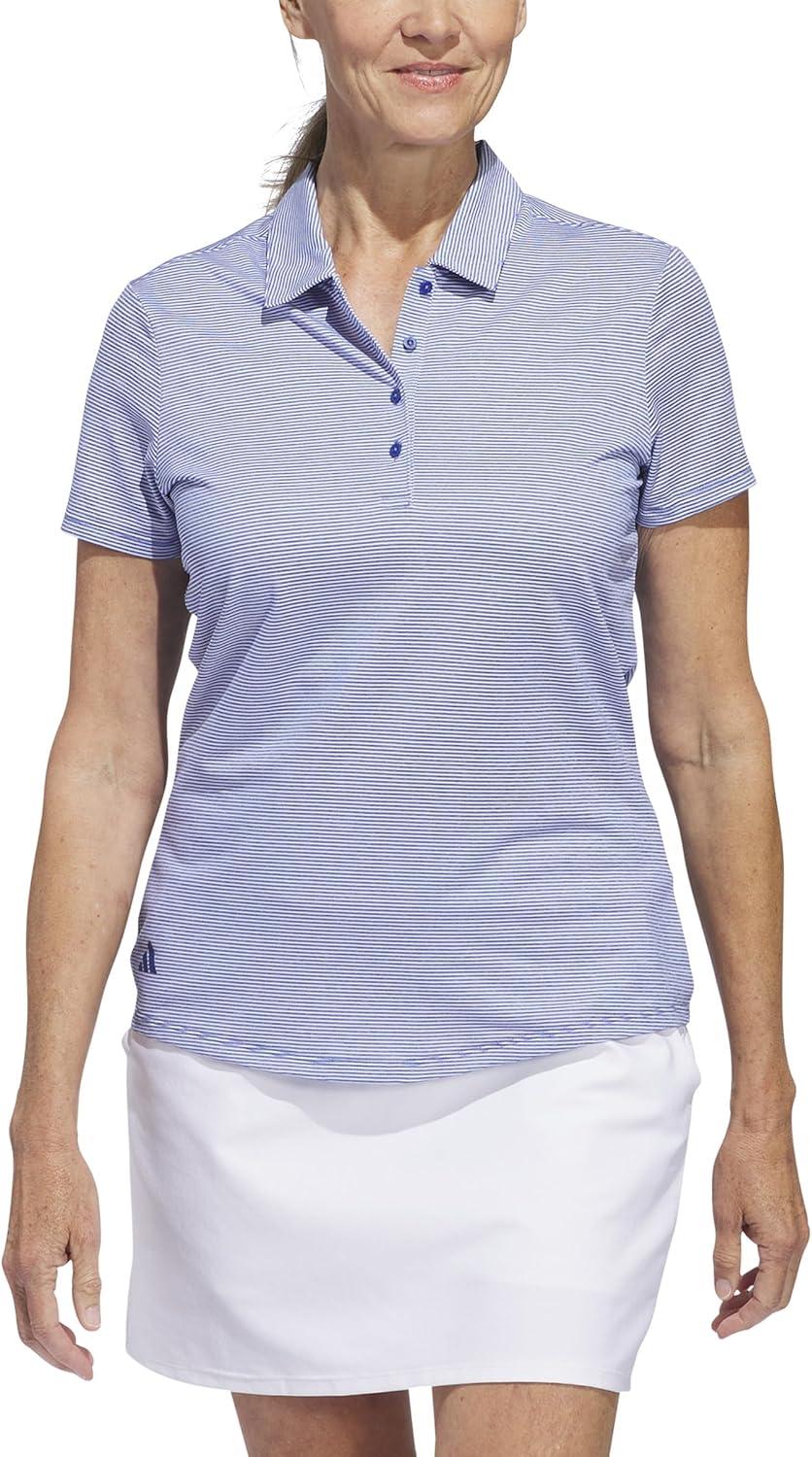 image:imageAdidas Womens Ottoman Short Sleeve Polo ShirtCollegiate Royal