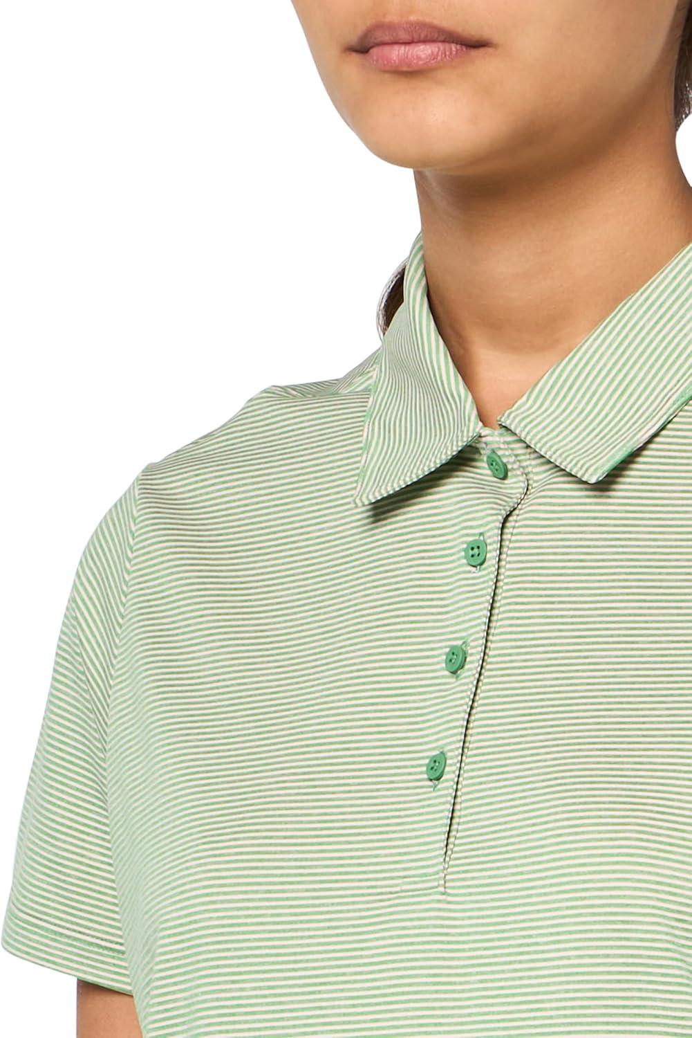image:imageAdidas Womens Ottoman Short Sleeve Polo ShirtPreloved Green