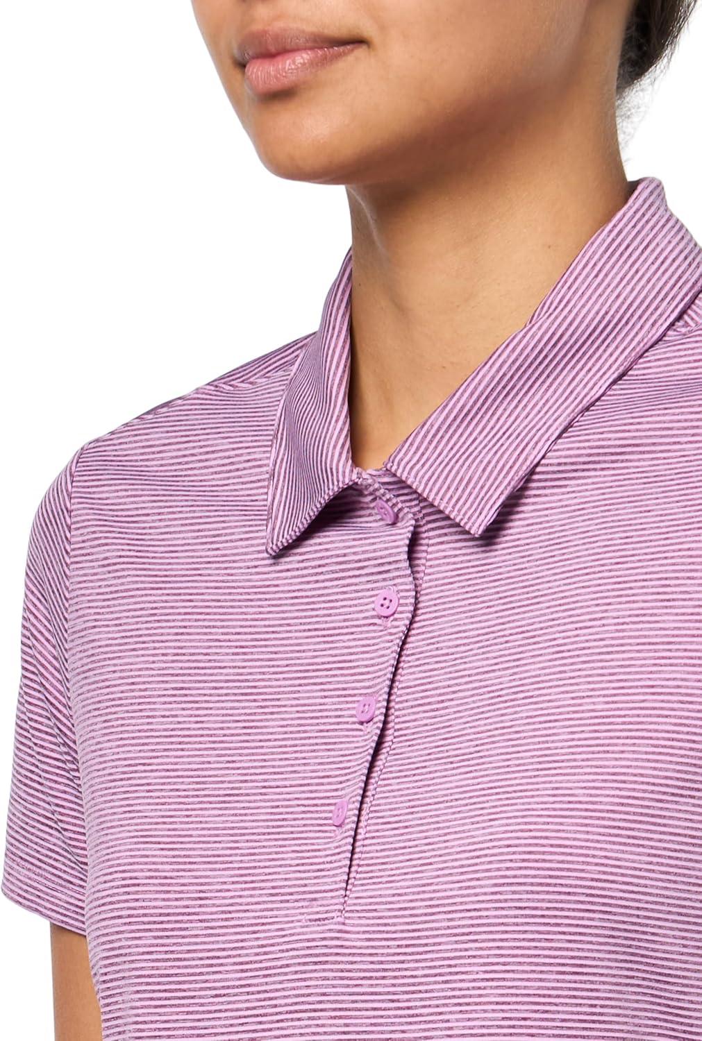 image:imageAdidas Womens Ottoman Short Sleeve Polo ShirtPreloved Purple