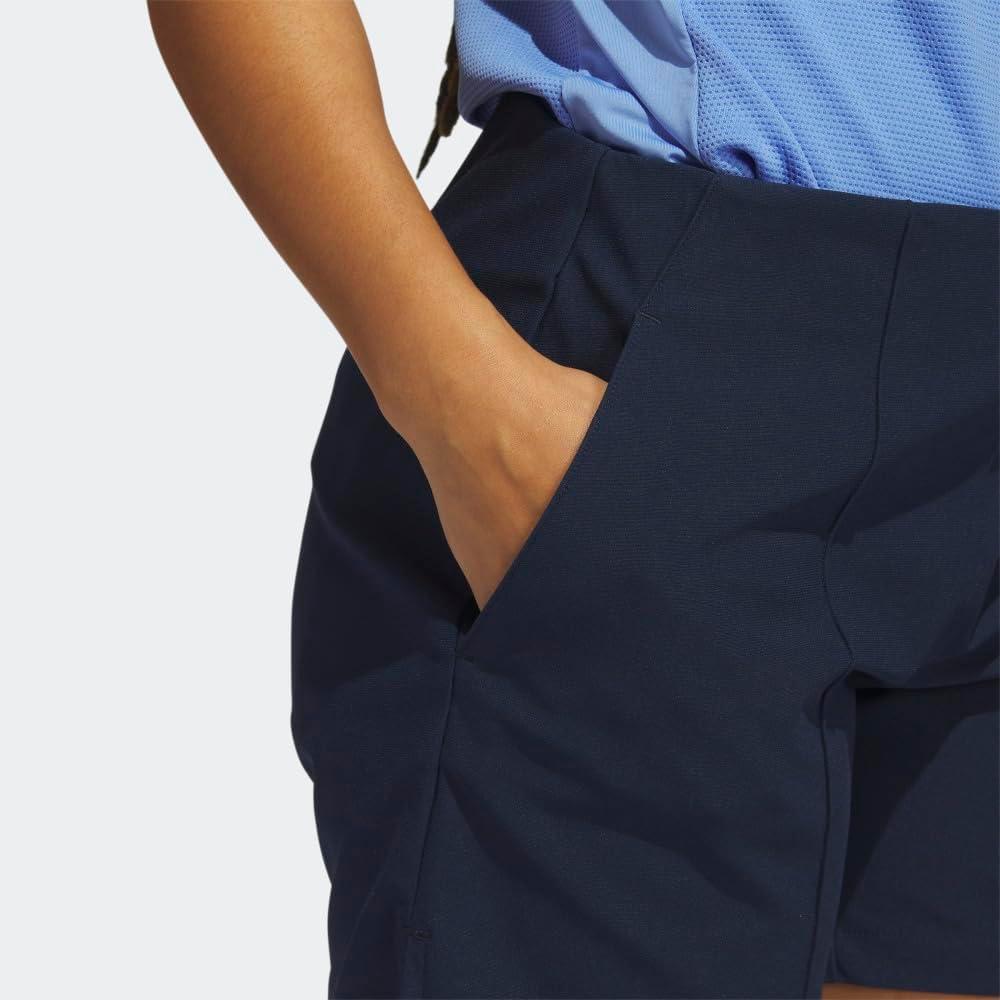 image:imageadidas W Pintuck 5Inch PullOn ShortCollegiate Navy