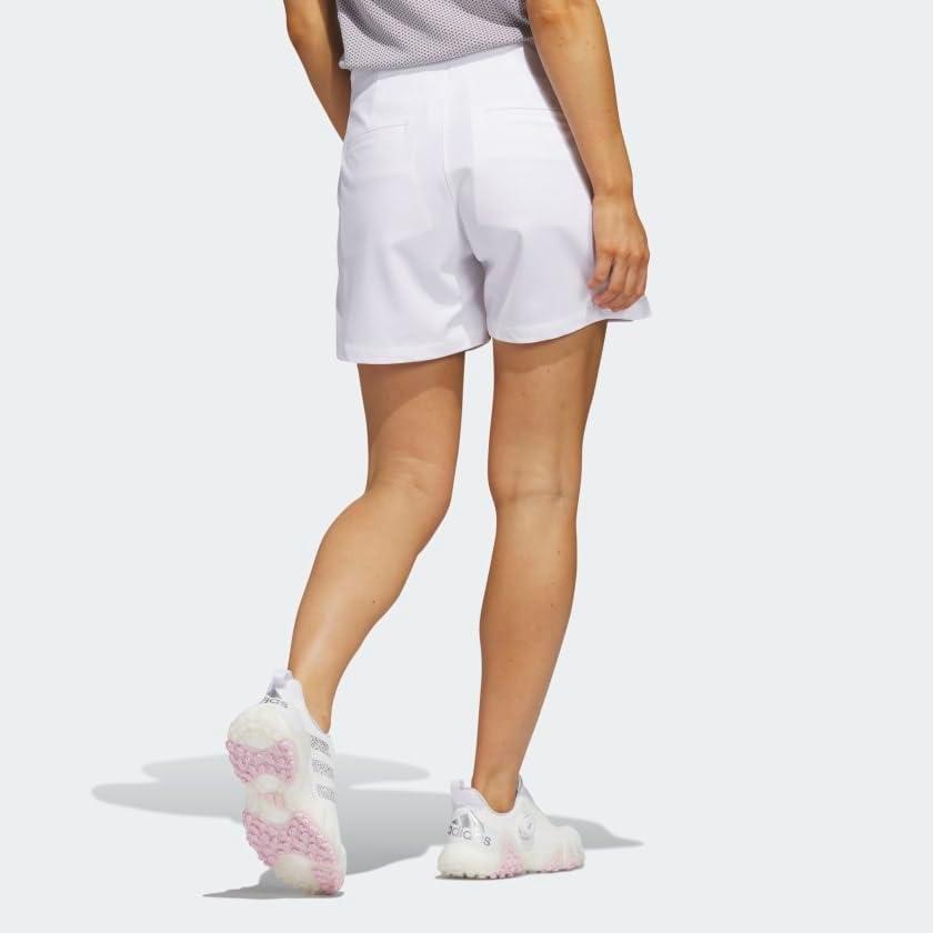 image:imageadidas W Pintuck 5Inch PullOn ShortWhite