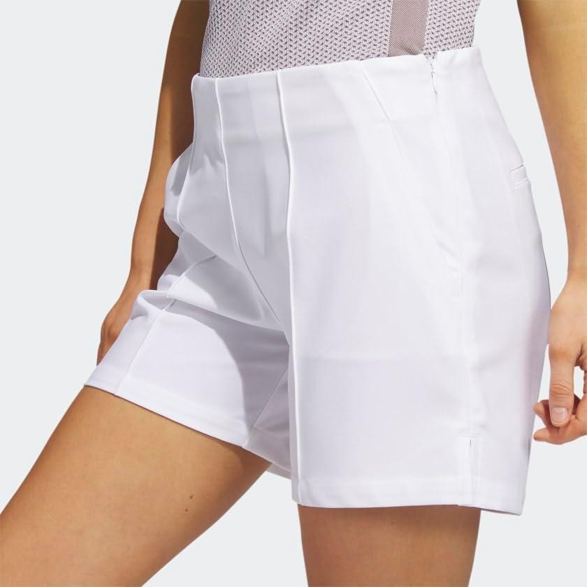 image:imageadidas W Pintuck 5Inch PullOn ShortWhite