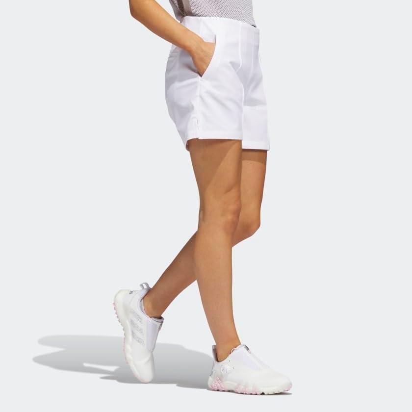 image:imageadidas W Pintuck 5Inch PullOn ShortWhite