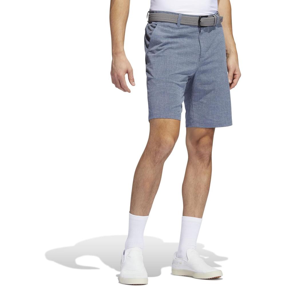 image:imageAdidas Mens Crosshatch Golf ShortsCrew NavyWhite