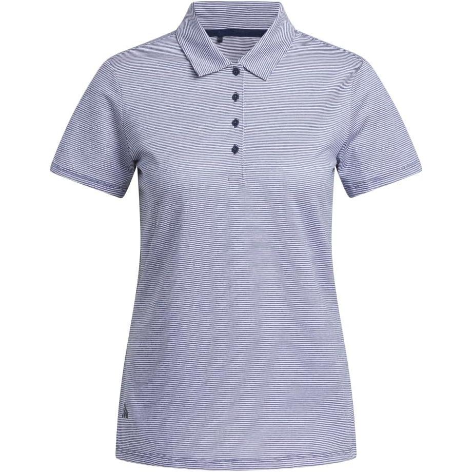 image:imageAdidas Womens Ottoman Short Sleeve Polo ShirtCollegiate Navy
