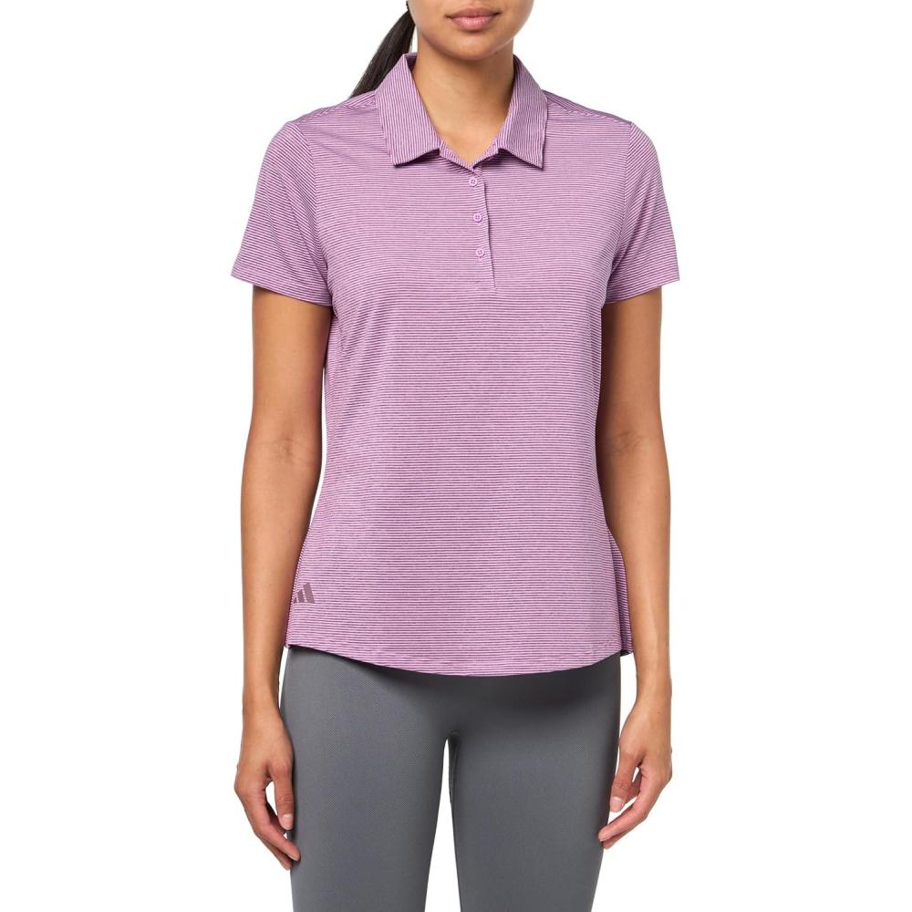 image:imageAdidas Womens Ottoman Short Sleeve Polo ShirtPreloved Purple