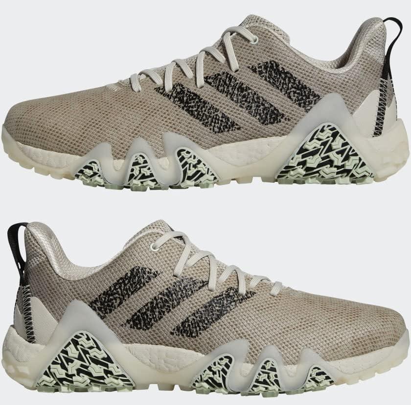 image:imageAdidas Mens Codechaos 22 Spikeless Golf ShoesClear BrownCore BlackLinen Green