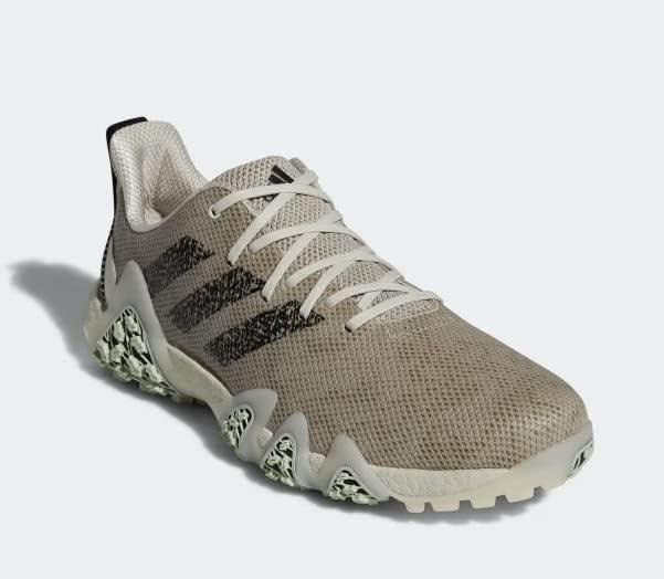 image:imageAdidas Mens Codechaos 22 Spikeless Golf ShoesClear BrownCore BlackLinen Green