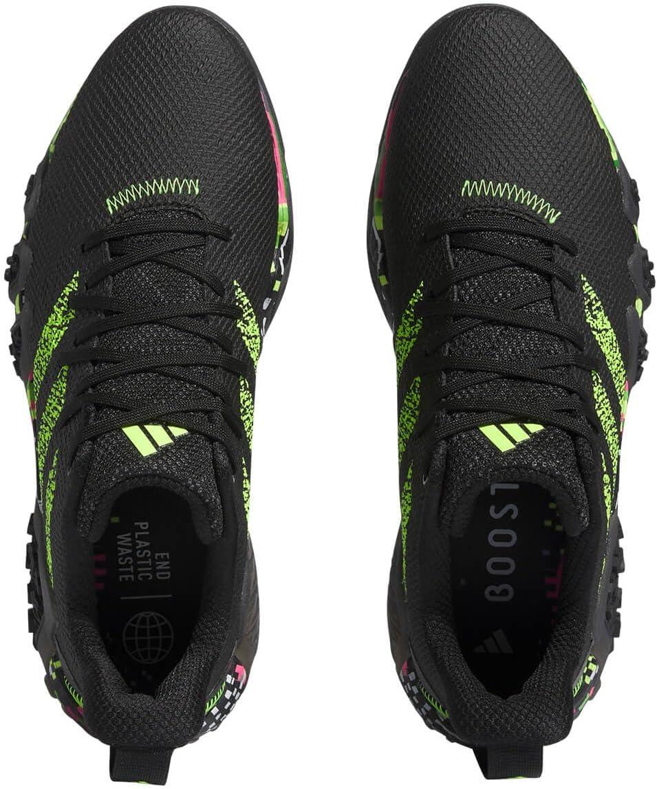 image:imageAdidas Mens Codechaos 22 Spikeless Golf ShoesCore BlackLucid LemonGray Five