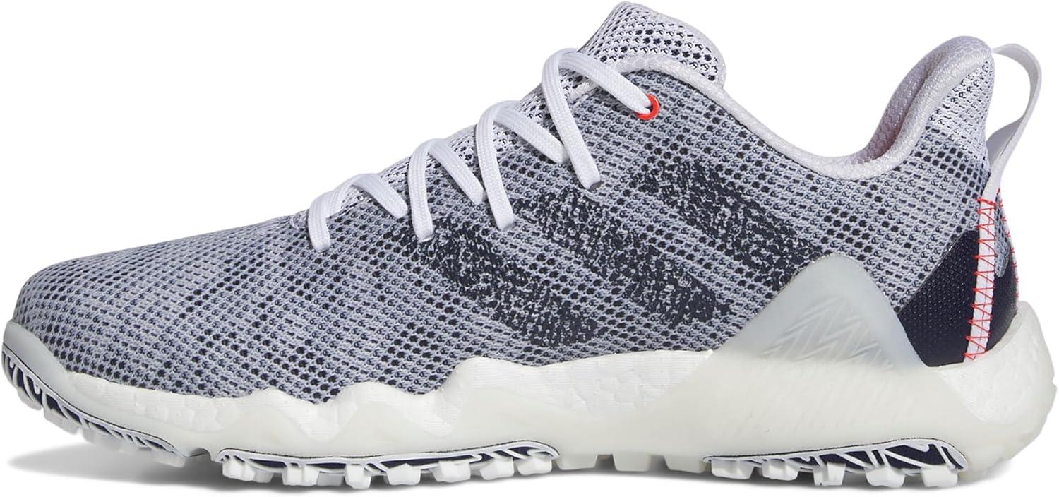 image:imageAdidas Mens Codechaos 22 Spikeless Golf ShoesFootwear WhiteCollegiate NavyBright Red