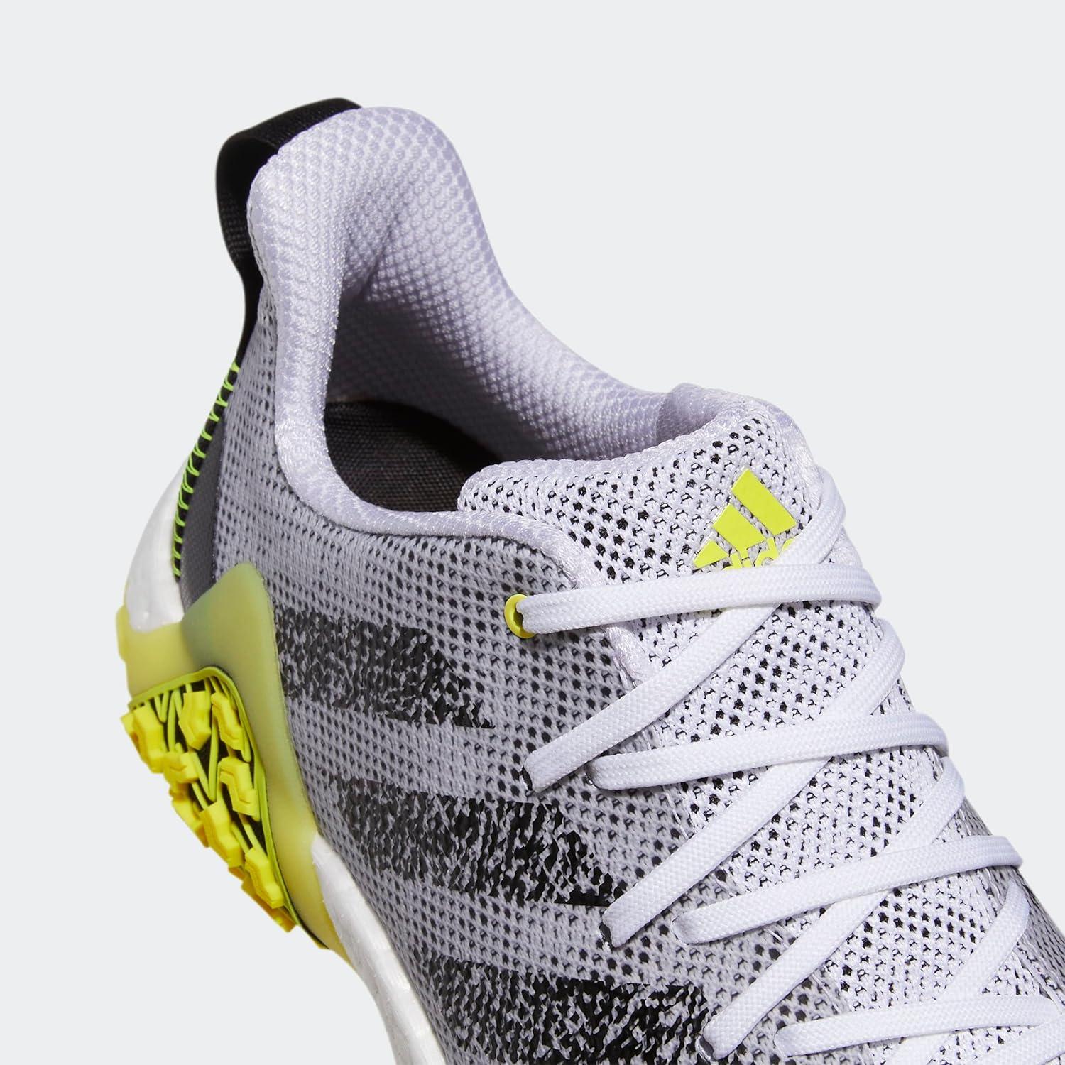 image:imageAdidas Mens Codechaos 22 Spikeless Golf ShoesFootwear WhiteCore BlackBeam Yellow