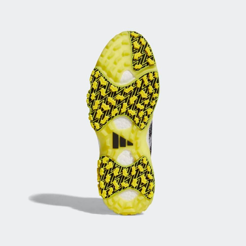 image:imageAdidas Mens Codechaos 22 Spikeless Golf ShoesFootwear WhiteCore BlackBeam Yellow