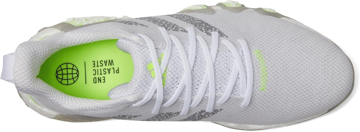 image:imageAdidas Mens Codechaos 22 Spikeless Golf ShoesFootwear WhiteGrey ThreeLucid Lemon