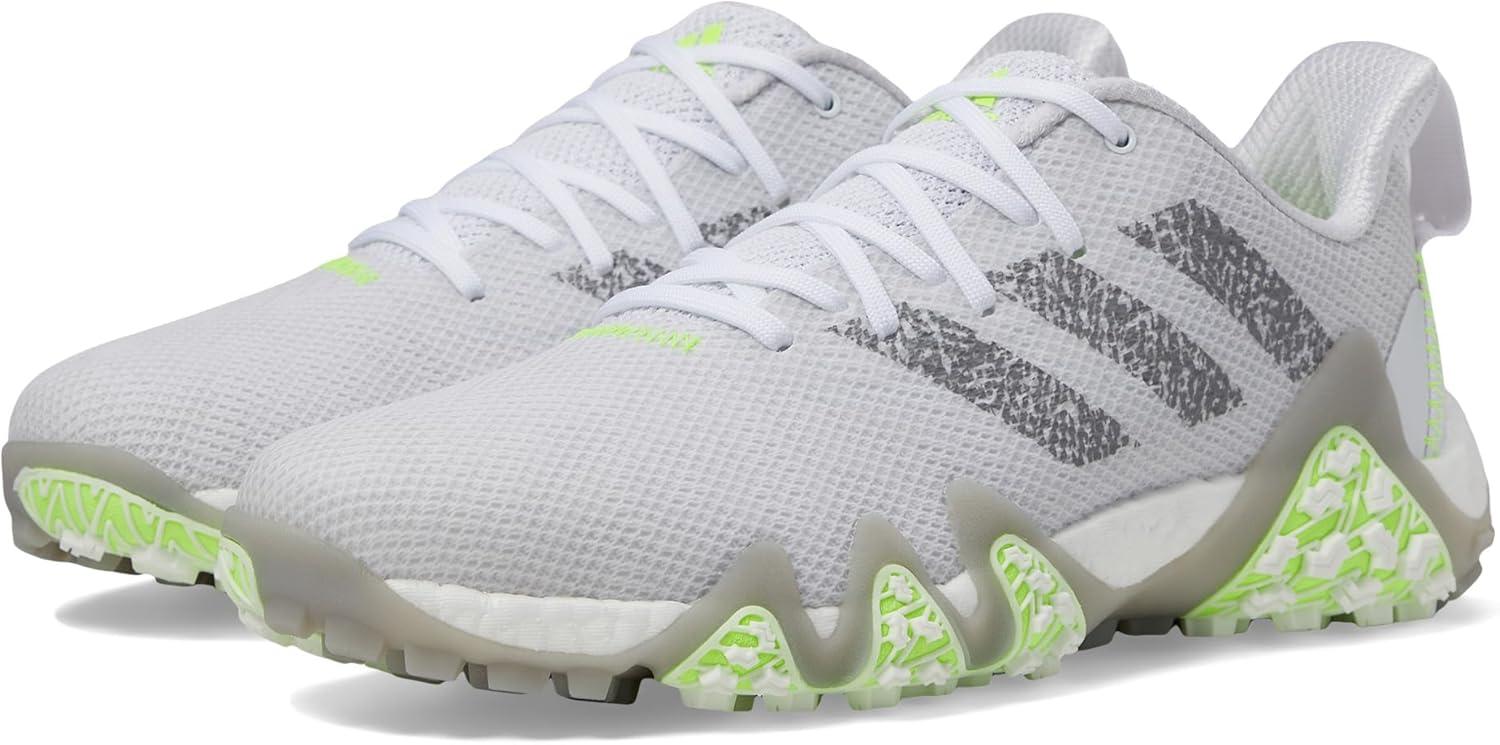 image:imageAdidas Mens Codechaos 22 Spikeless Golf ShoesFootwear WhiteGrey ThreeLucid Lemon