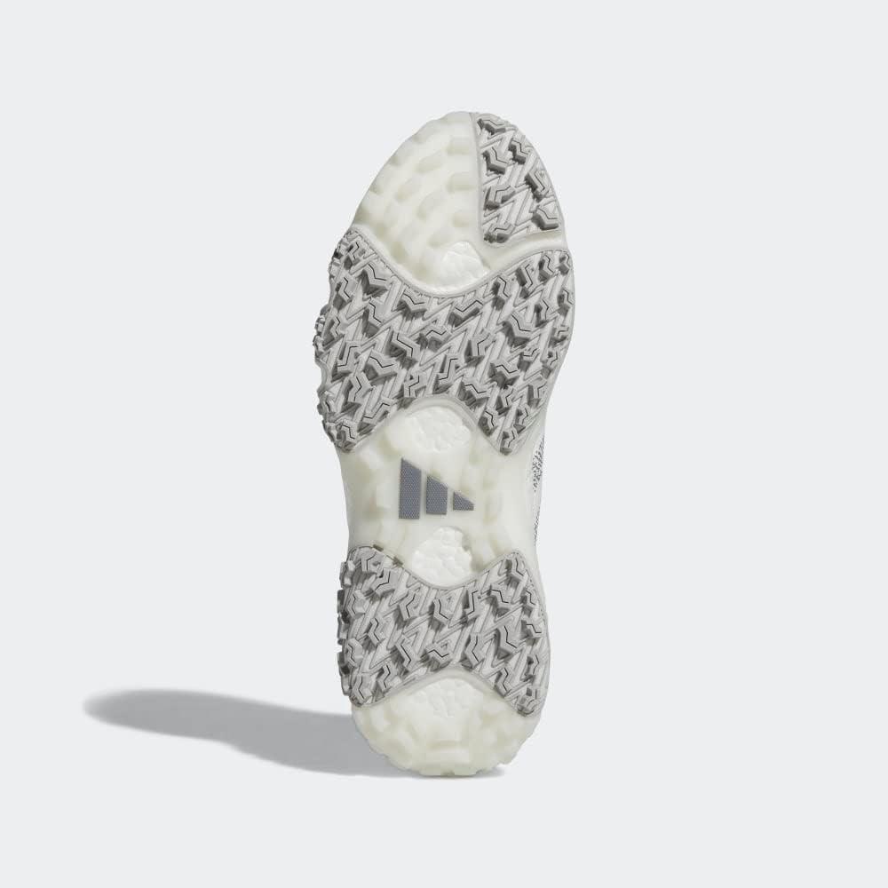 image:imageAdidas Mens Codechaos 22 Spikeless Golf ShoesFootwear WhiteSilver MetallicGrey Two