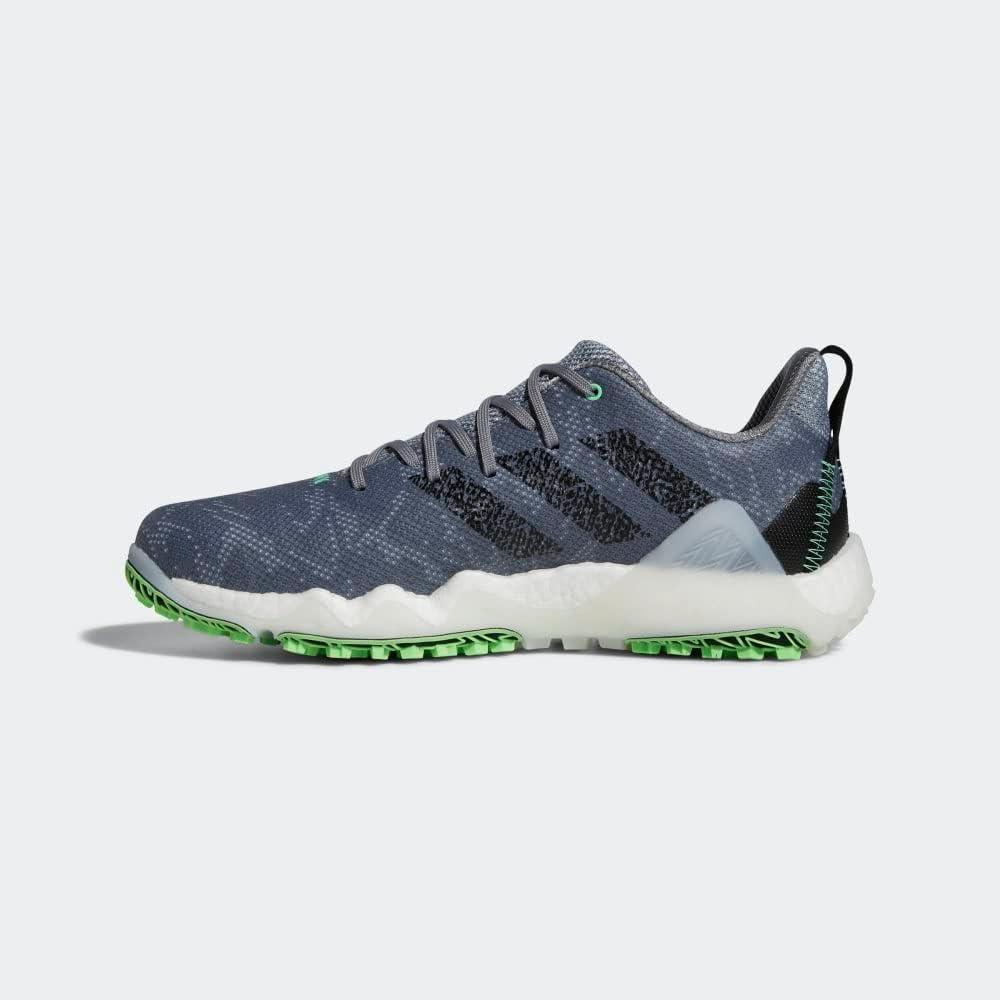 image:imageAdidas Mens Codechaos 22 Spikeless Golf ShoesGrey ThreeCore BlackBeam Green