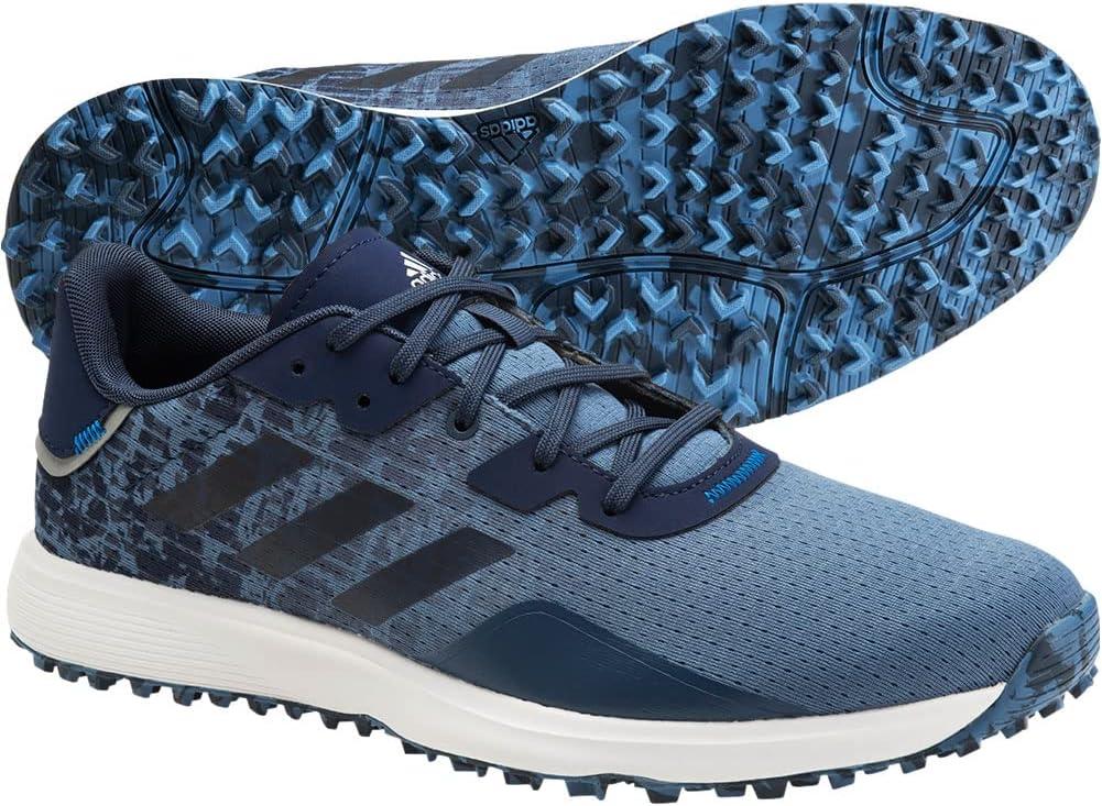image:imageAdidas Mens S2G Sl Golf ShoesAltered BlueCrew NavyFootwear White