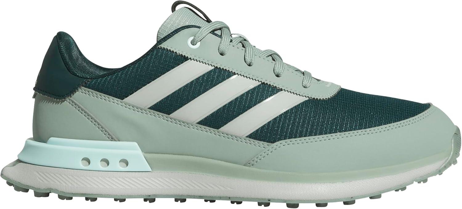 image:imageAdidas Mens S2G Sl Golf ShoesAurora IvySilver PebbleSemi Flash Aqua