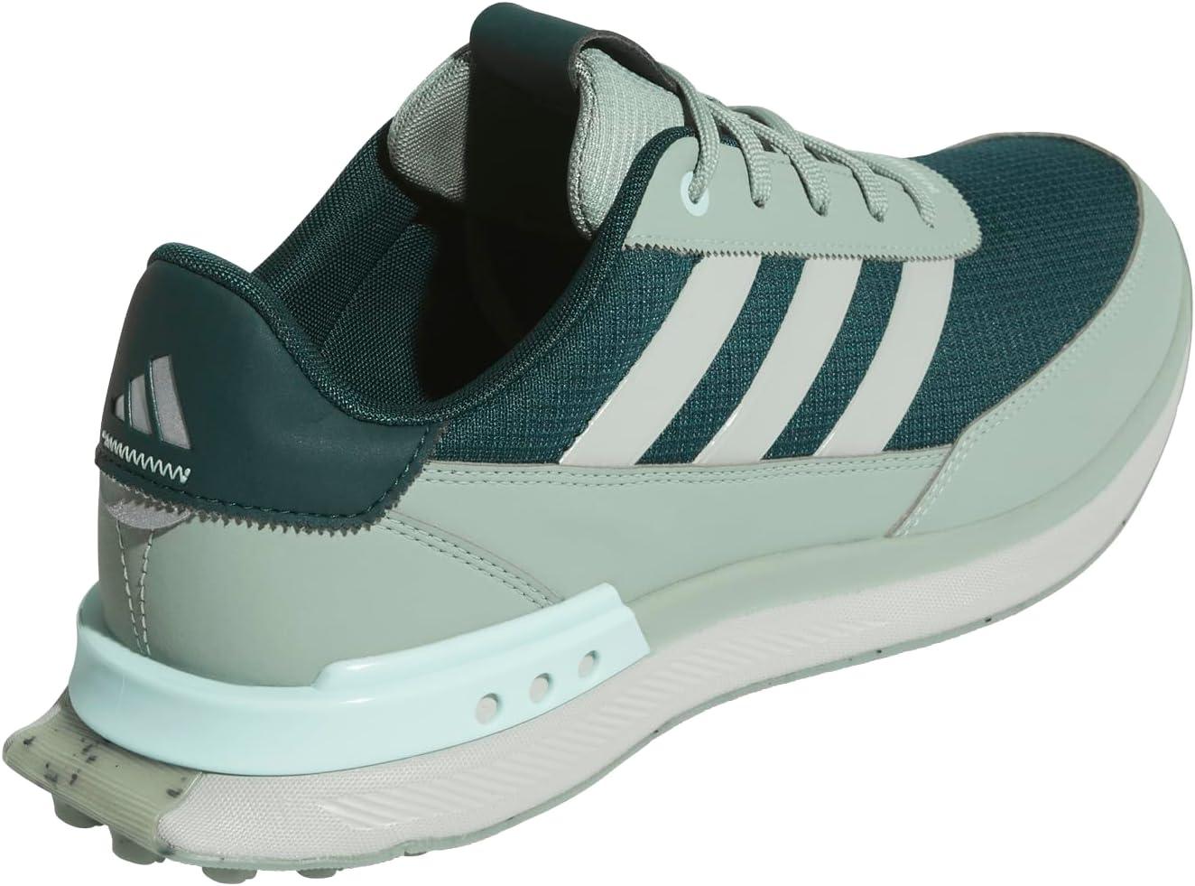 image:imageAdidas Mens S2G Sl Golf ShoesAurora IvySilver PebbleSemi Flash Aqua