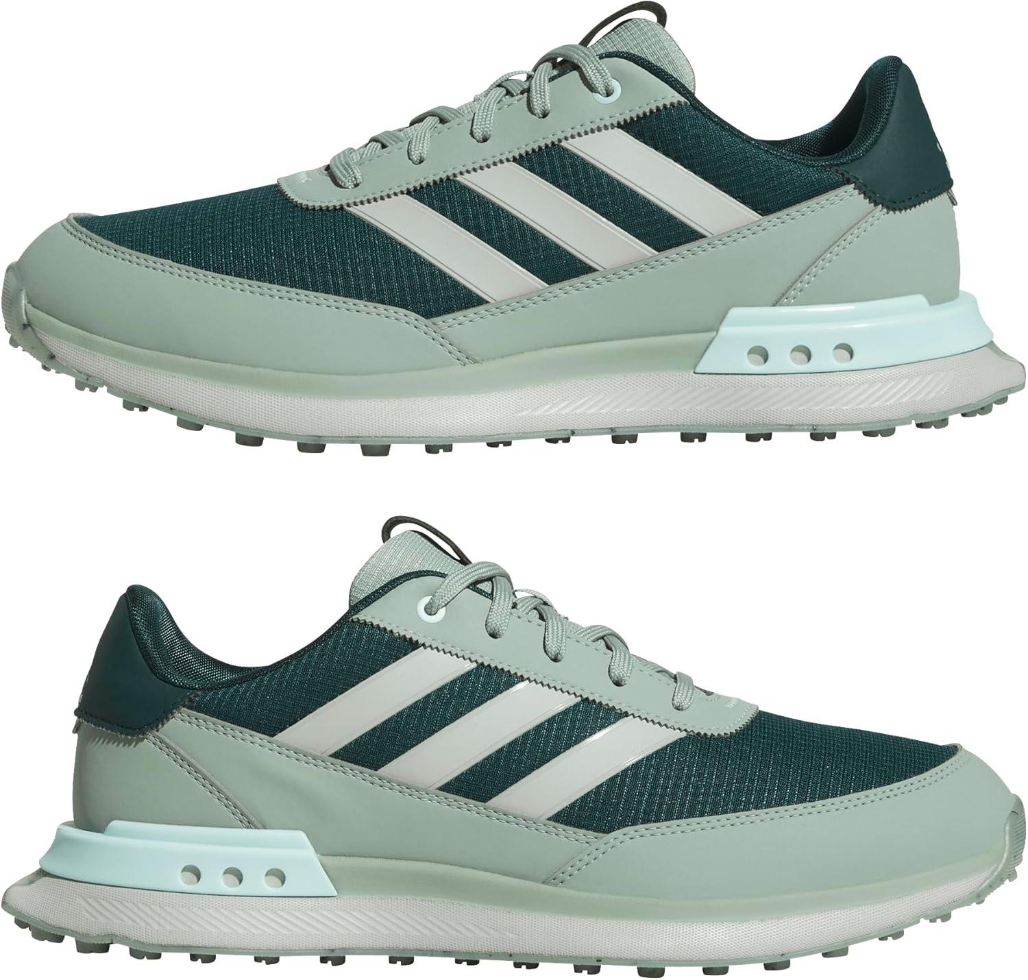 image:imageAdidas Mens S2G Sl Golf ShoesAurora IvySilver PebbleSemi Flash Aqua