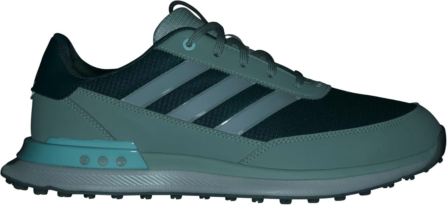 image:imageAdidas Mens S2G Sl Golf ShoesAurora IvySilver PebbleSemi Flash Aqua