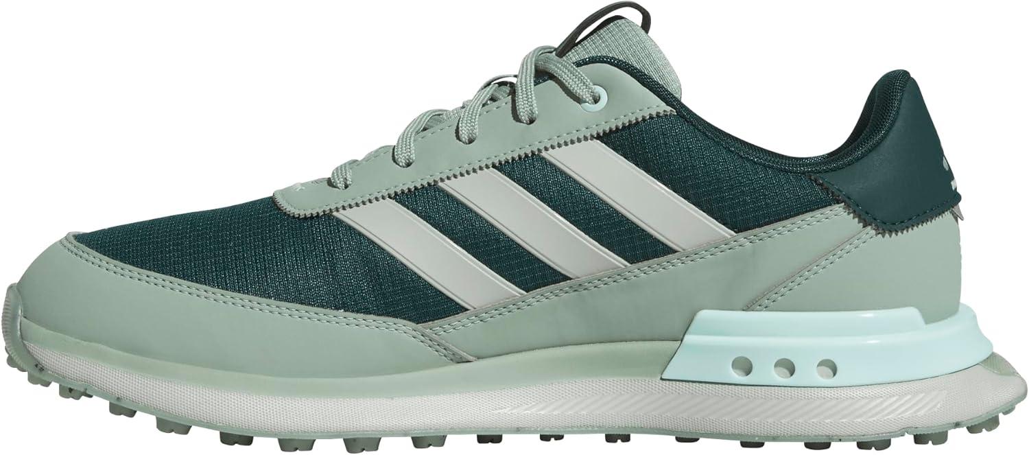 image:imageAdidas Mens S2G Sl Golf ShoesAurora IvySilver PebbleSemi Flash Aqua