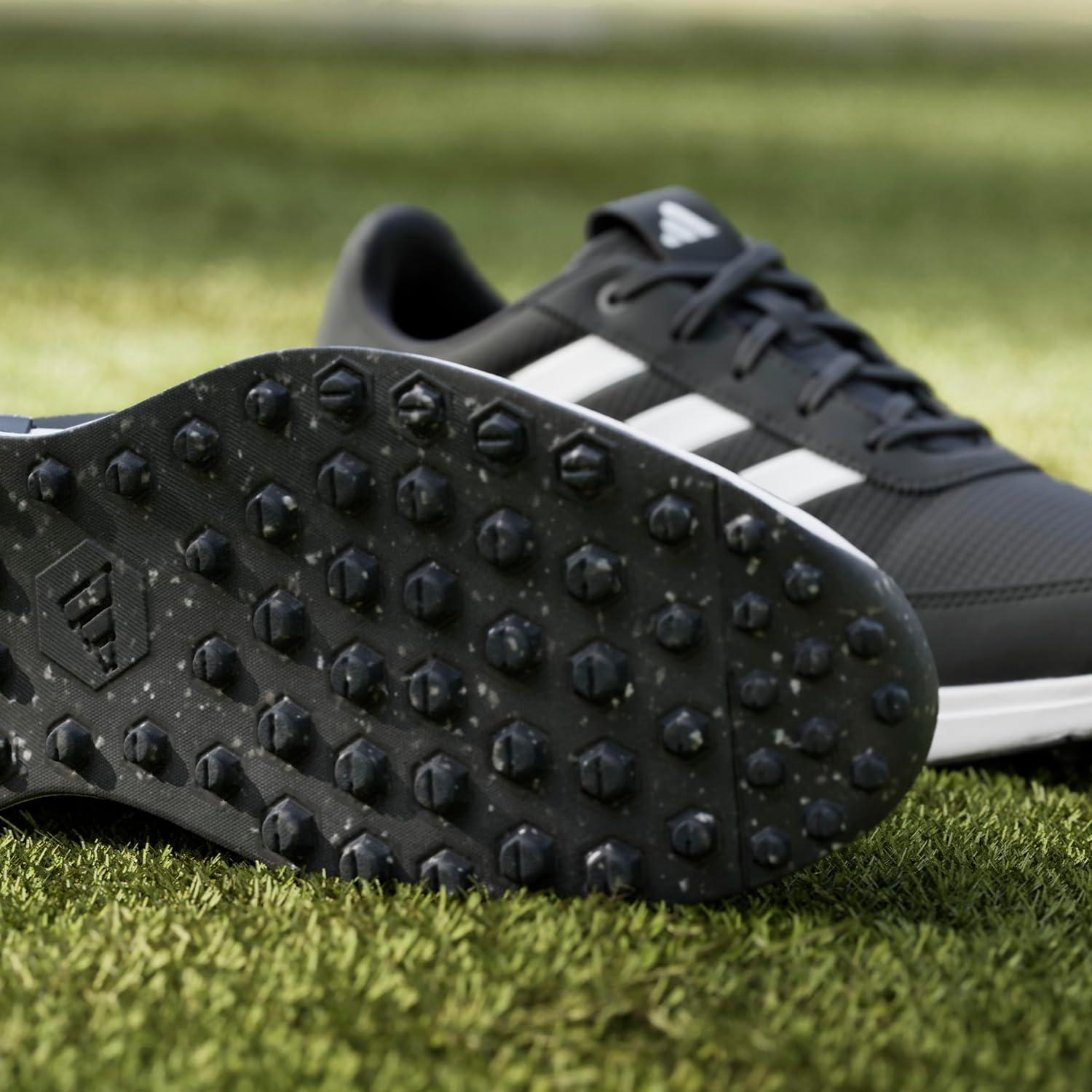 image:imageAdidas Mens S2G Sl Golf ShoesCore BlackFootwear WhiteIron Metallic
