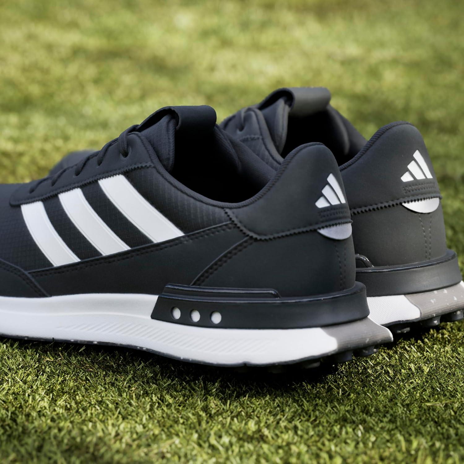 image:imageAdidas Mens S2G Sl Golf ShoesCore BlackFootwear WhiteIron Metallic