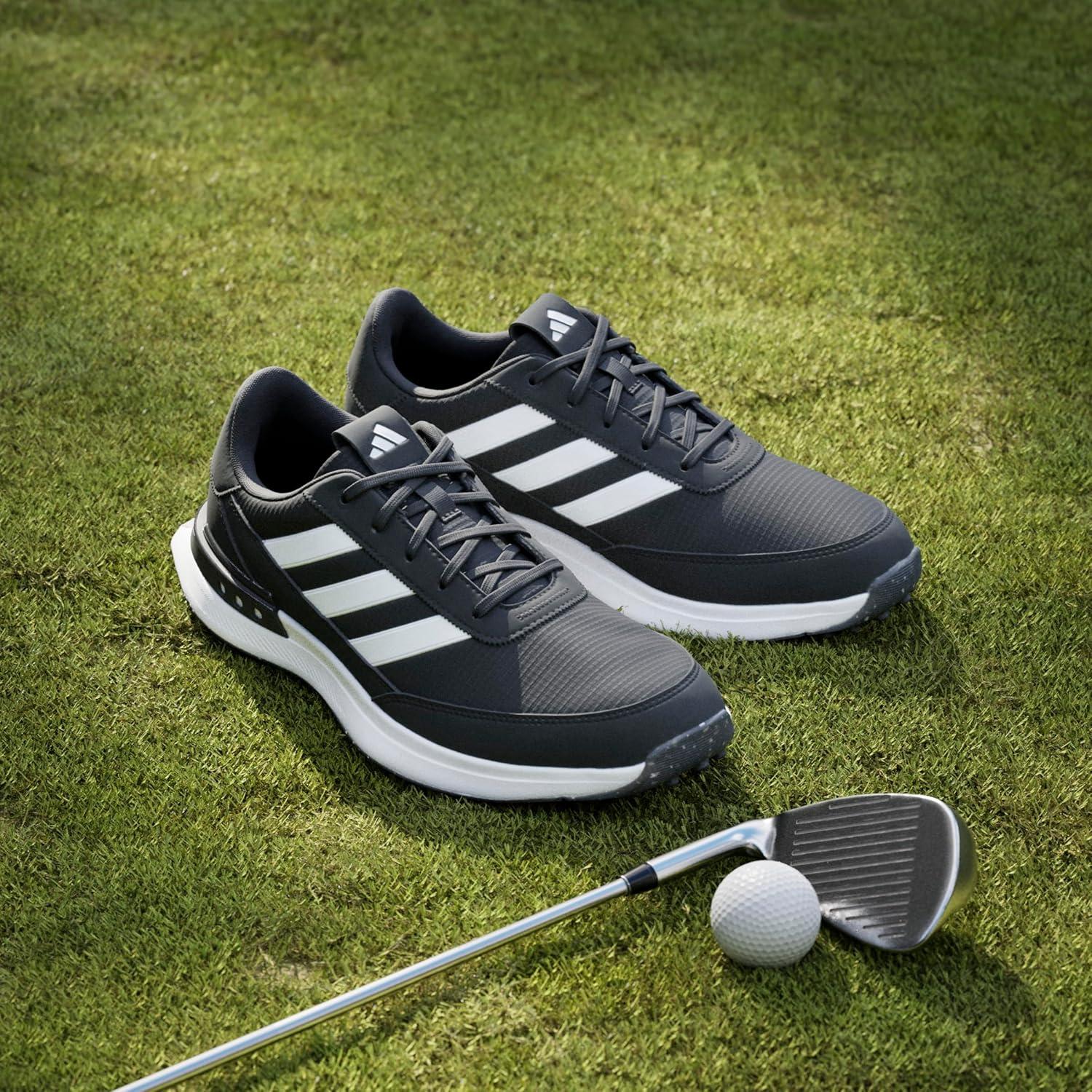 image:imageAdidas Mens S2G Sl Golf ShoesCore BlackFootwear WhiteIron Metallic