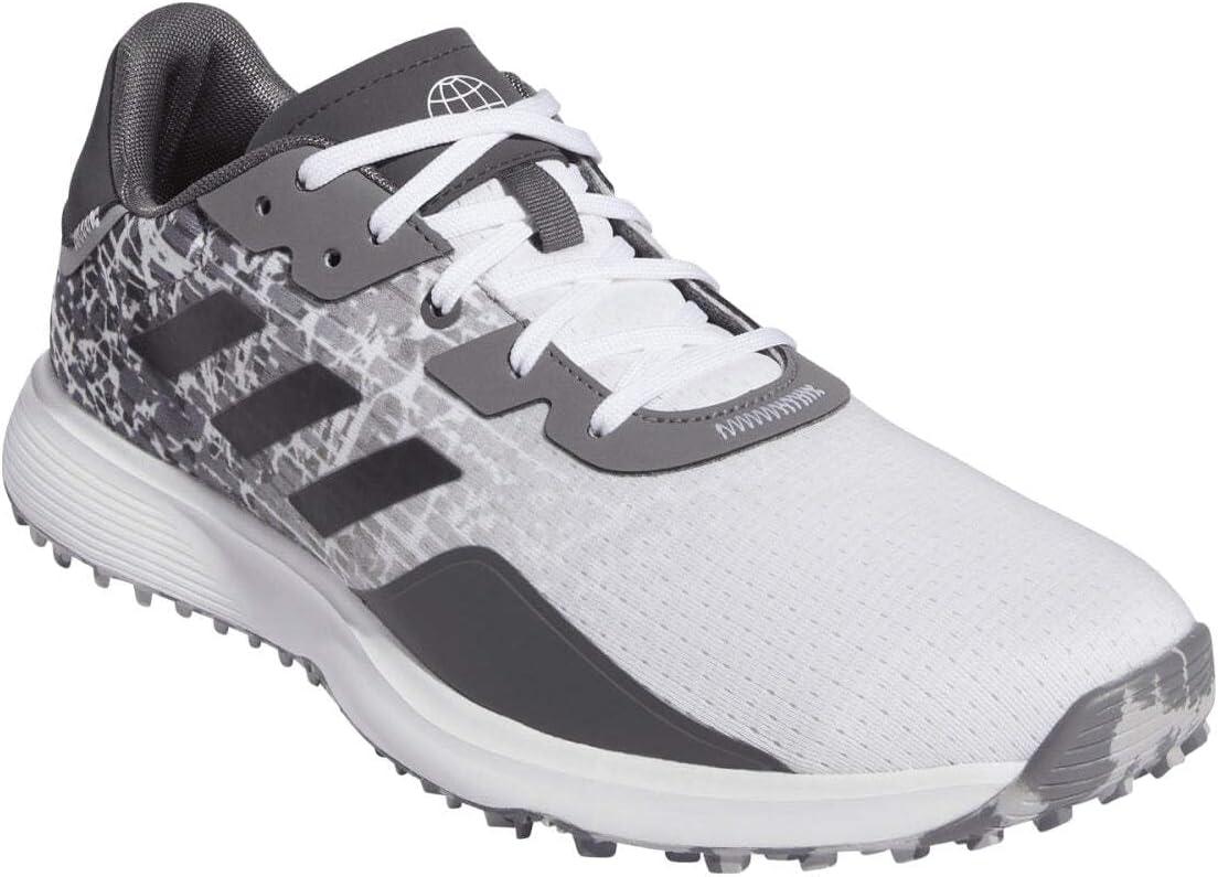 image:imageAdidas Mens S2G Sl Golf ShoesFootwear WhiteGrey ThreeGrey Two