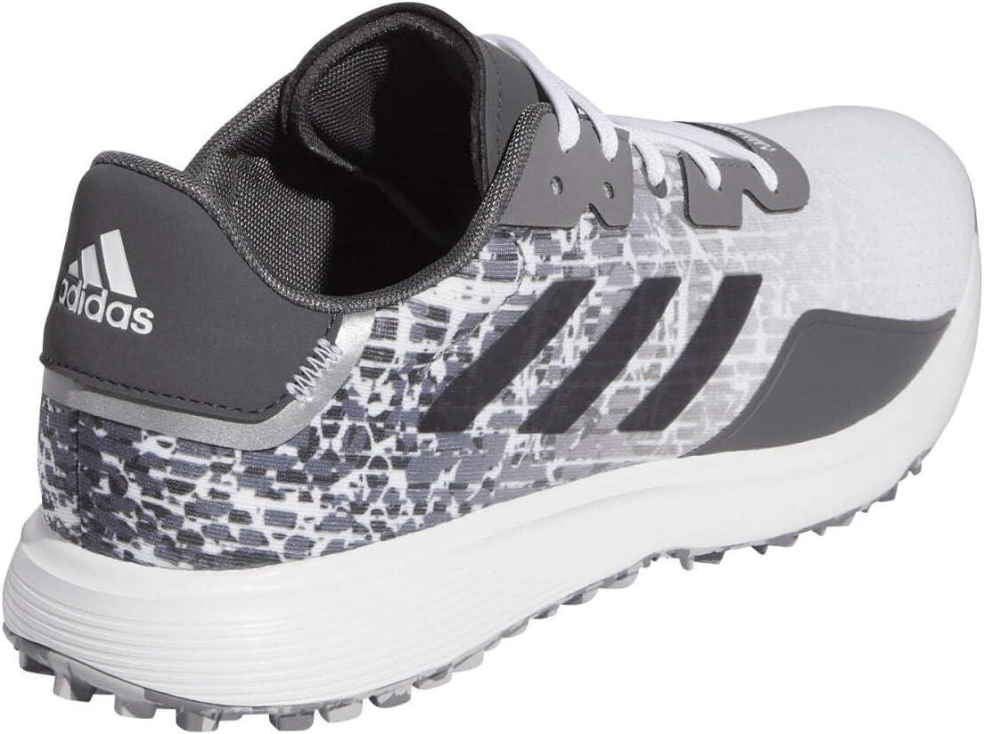 image:imageAdidas Mens S2G Sl Golf ShoesFootwear WhiteGrey ThreeGrey Two