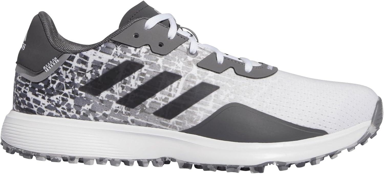 image:imageAdidas Mens S2G Sl Golf ShoesFootwear WhiteGrey ThreeGrey Two