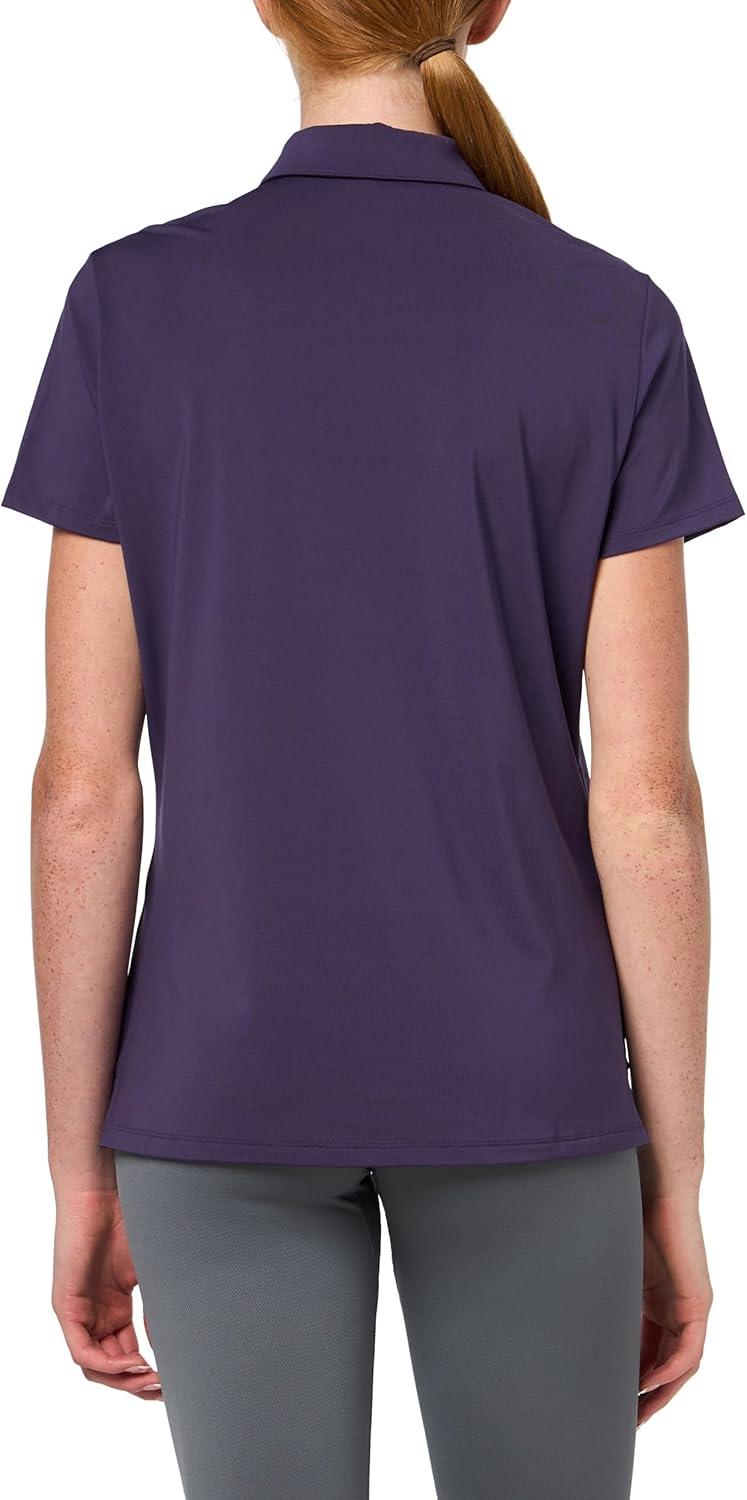 image:imageAdidas Womens Ultimate365 Solid Polo ShirtAurora Plum