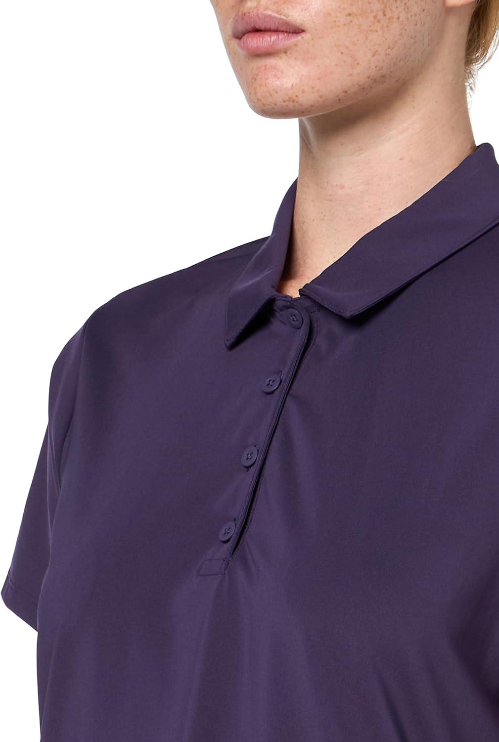 image:imageAdidas Womens Ultimate365 Solid Polo ShirtAurora Plum
